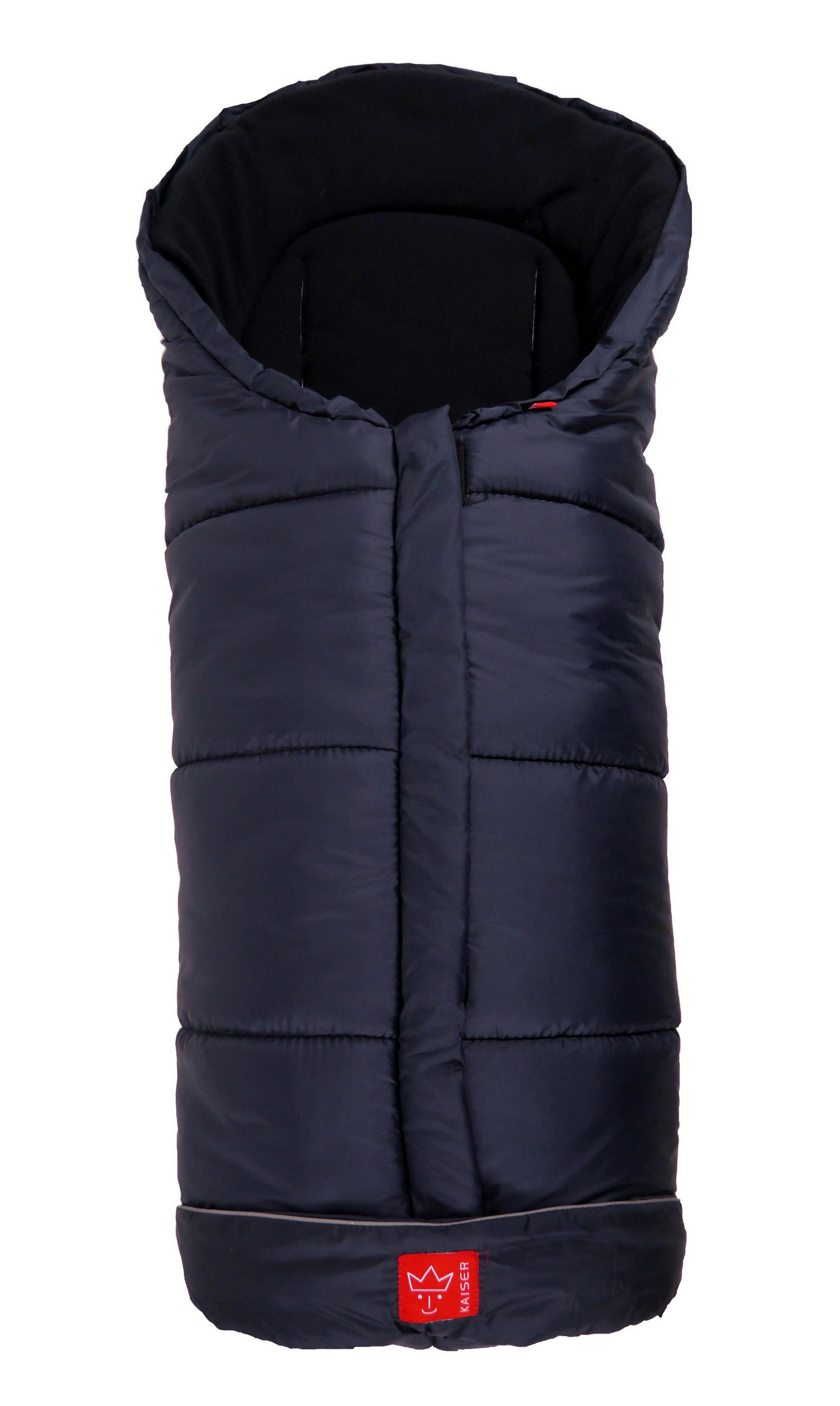KINDERWAGENFUSSSACK Iglu Thermo Fleece, navy - Blau, Textil (48/6/105cm) - Kaiserbaby