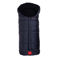 KINDERWAGENFUSSSACK Iglu Thermo Fleece, navy - Blau, Textil (48/6/105cm) - Kaiserbaby