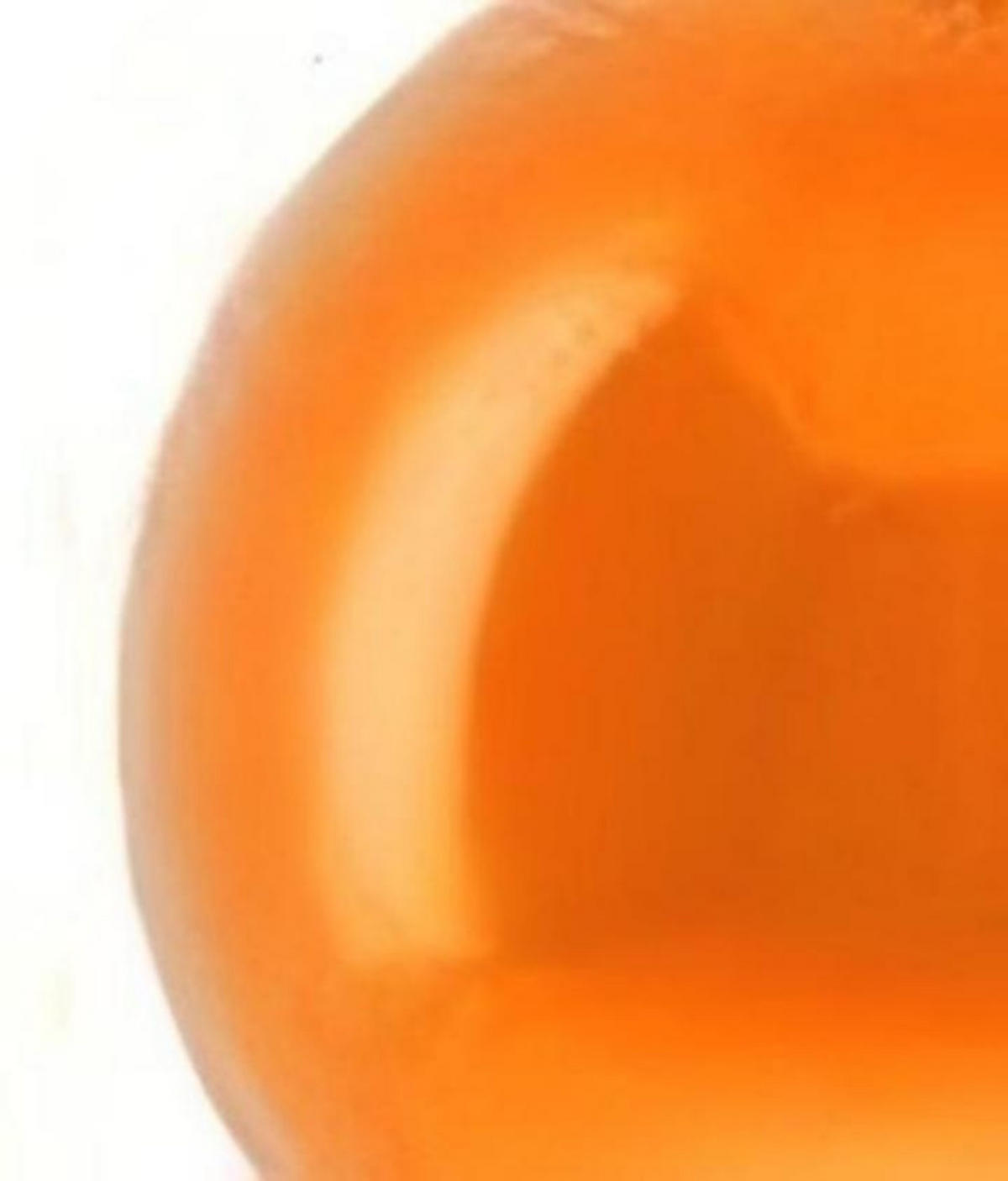 50XWEIHNACHTSKUGELN - Orange, Kunststoff (6/7/6cm) - Relaxdays