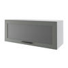 KLAPPHÄNGESCHRANK Kvantum W4BS/90 Dust Grey Matt / Weiß Matt 90 / 32,5 / 36cm - Weiß/Grau, Holz/Holzwerkstoff (90/36/32.5cm) - Feldmann-Wohnen