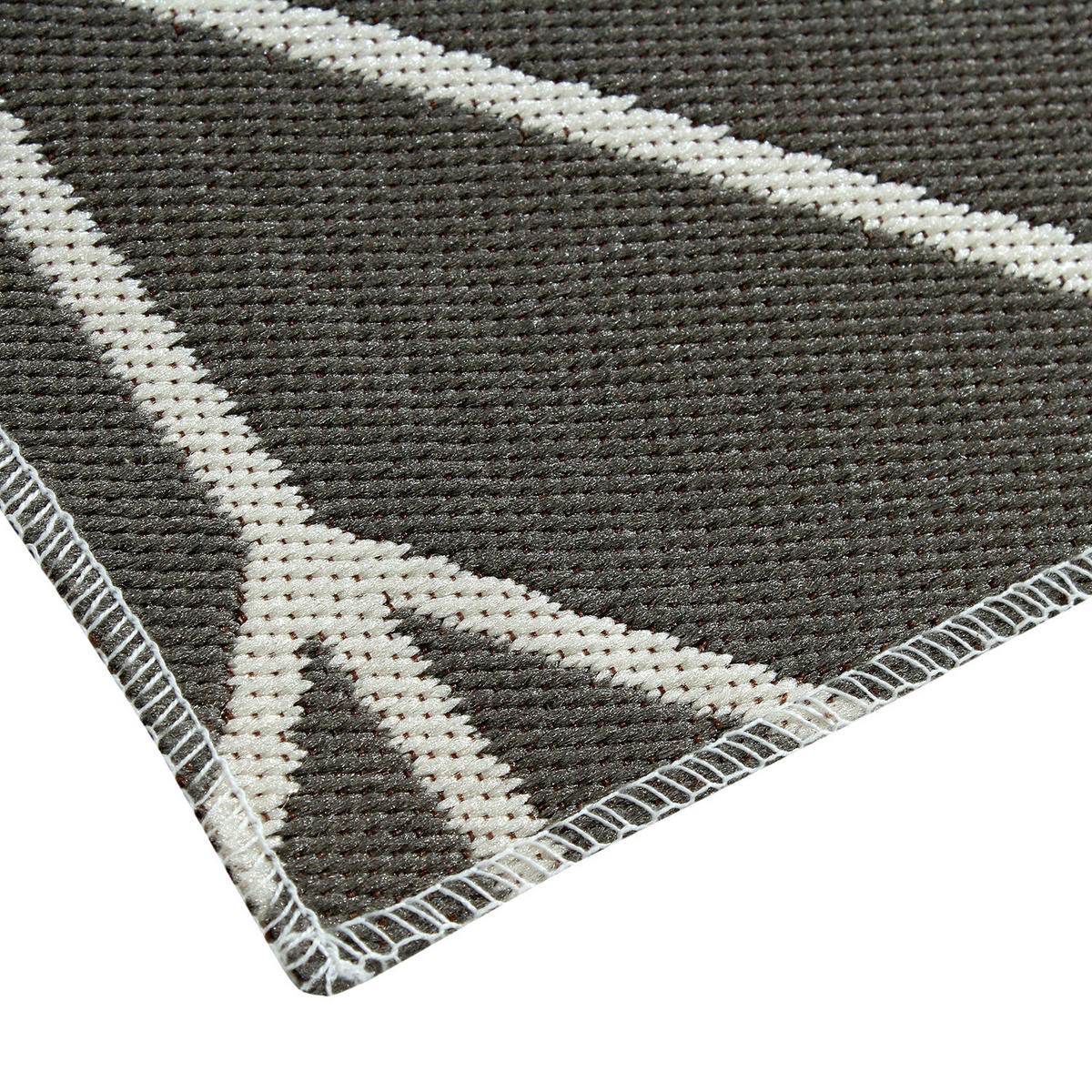 IN-/OUTDOORTEPPICH - Kunstfaser - Grau, Textil (140/200cm) - home24