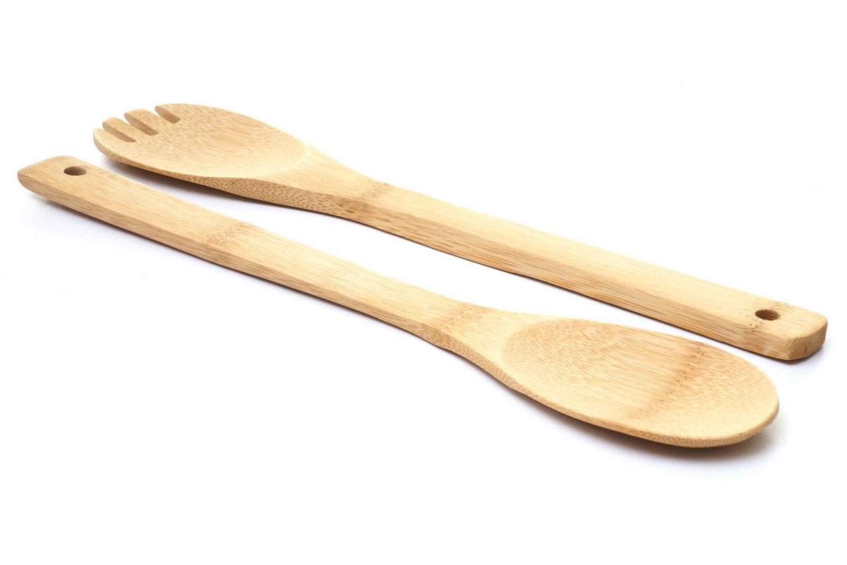 SALATBESTECK Braun - Braun, Holz (30cm) - MCW