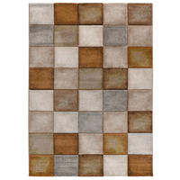 WEBTEPPICH Rostfarbe Lena 80/150 cm - Currygelb, Naturmaterialien/Textil (80/150cm) - Atticgo