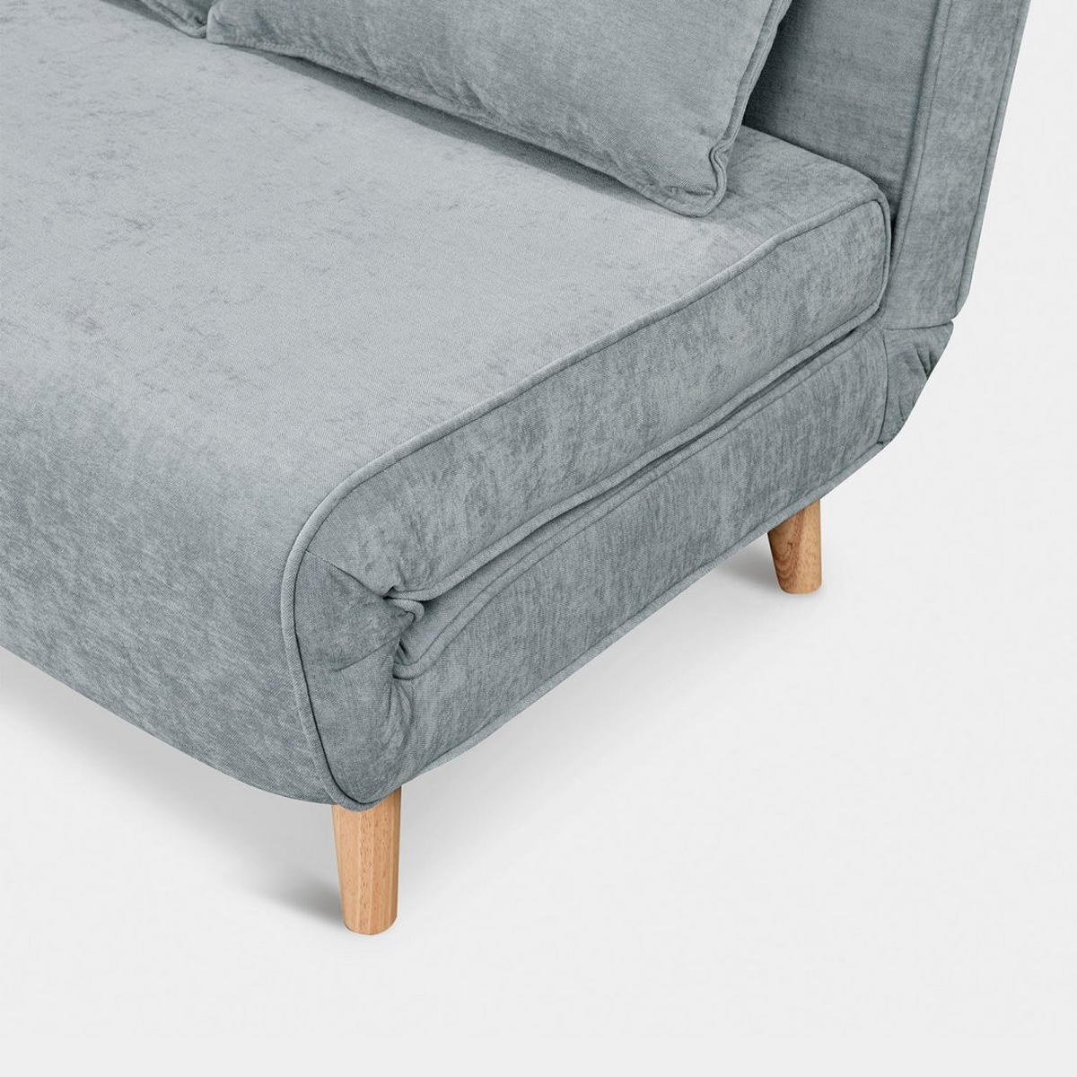 SCHLAFSOFA Noa Blau 121 cm x 83 cm - Blau, Textil (121/83/90cm) - Klast Home