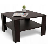 COUCHTISCH NIEDRIG EX3 Wenge 68/68/41 cm - Wengefarben, Holzwerkstoff (68/68/41cm) - Matkam Möbel