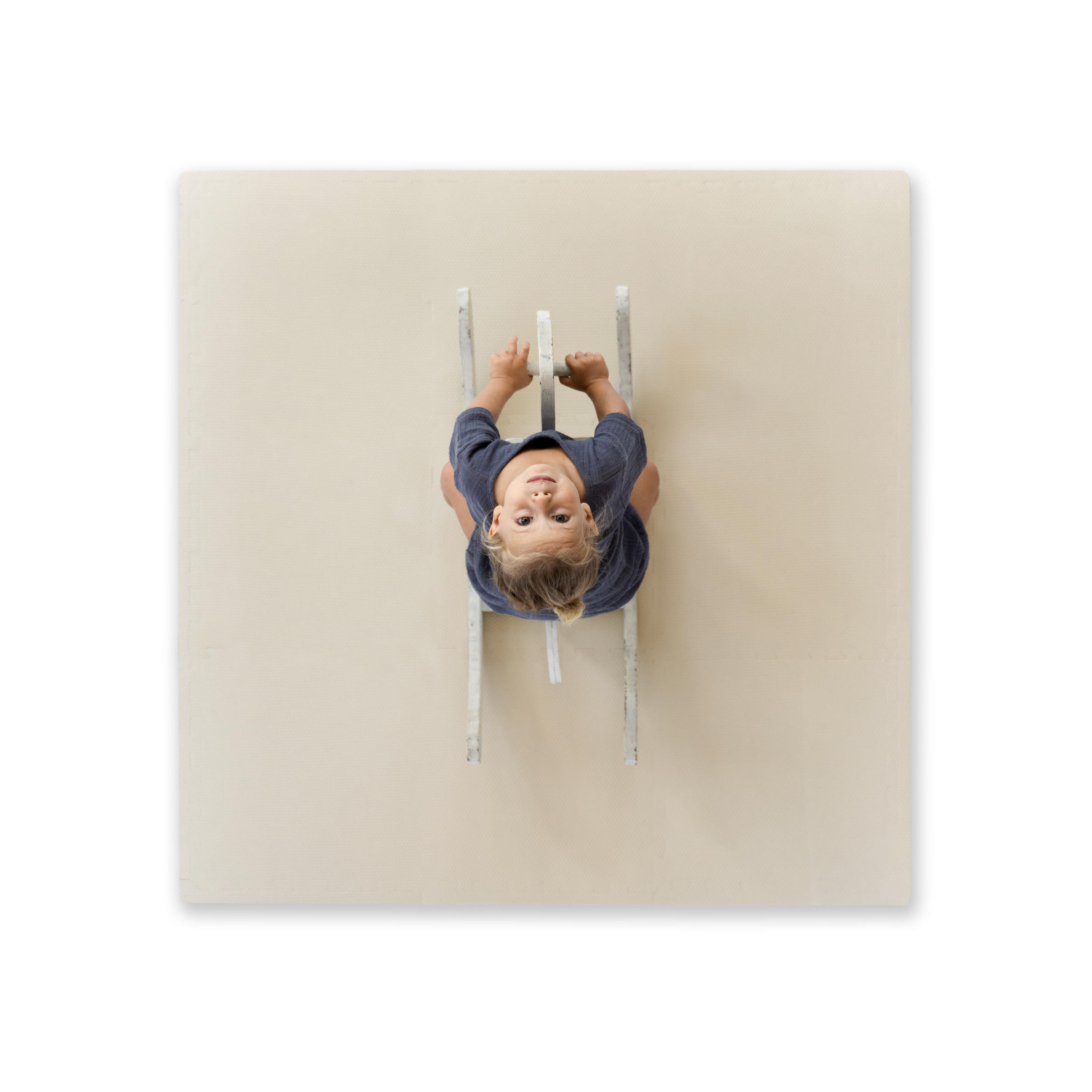 SPIELMATTE Classic Clay beige 131x131 - Beige, Kunststoff (131/131cm)