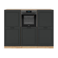 Honigeiche/Anthrazit, Holzwerkstoff (180/81.6/46cm) - Vicco