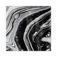 GLASPLATTE für Kamin 50x50 cm - Multicolor, Glas (50/50/0.4cm) - TULUP