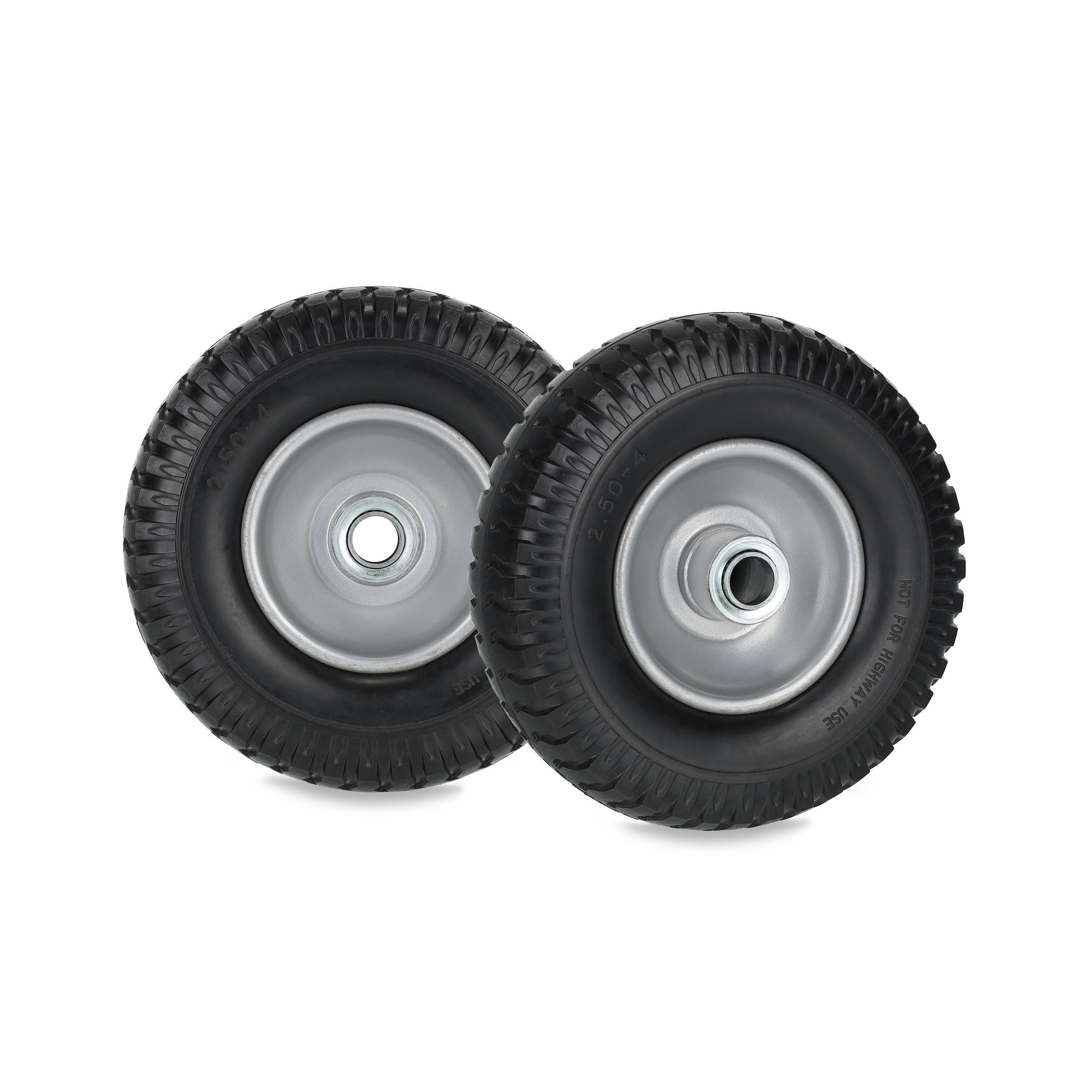 ROATA Negru Gri set-2 cauciuc plin PU antipana 2,50-4