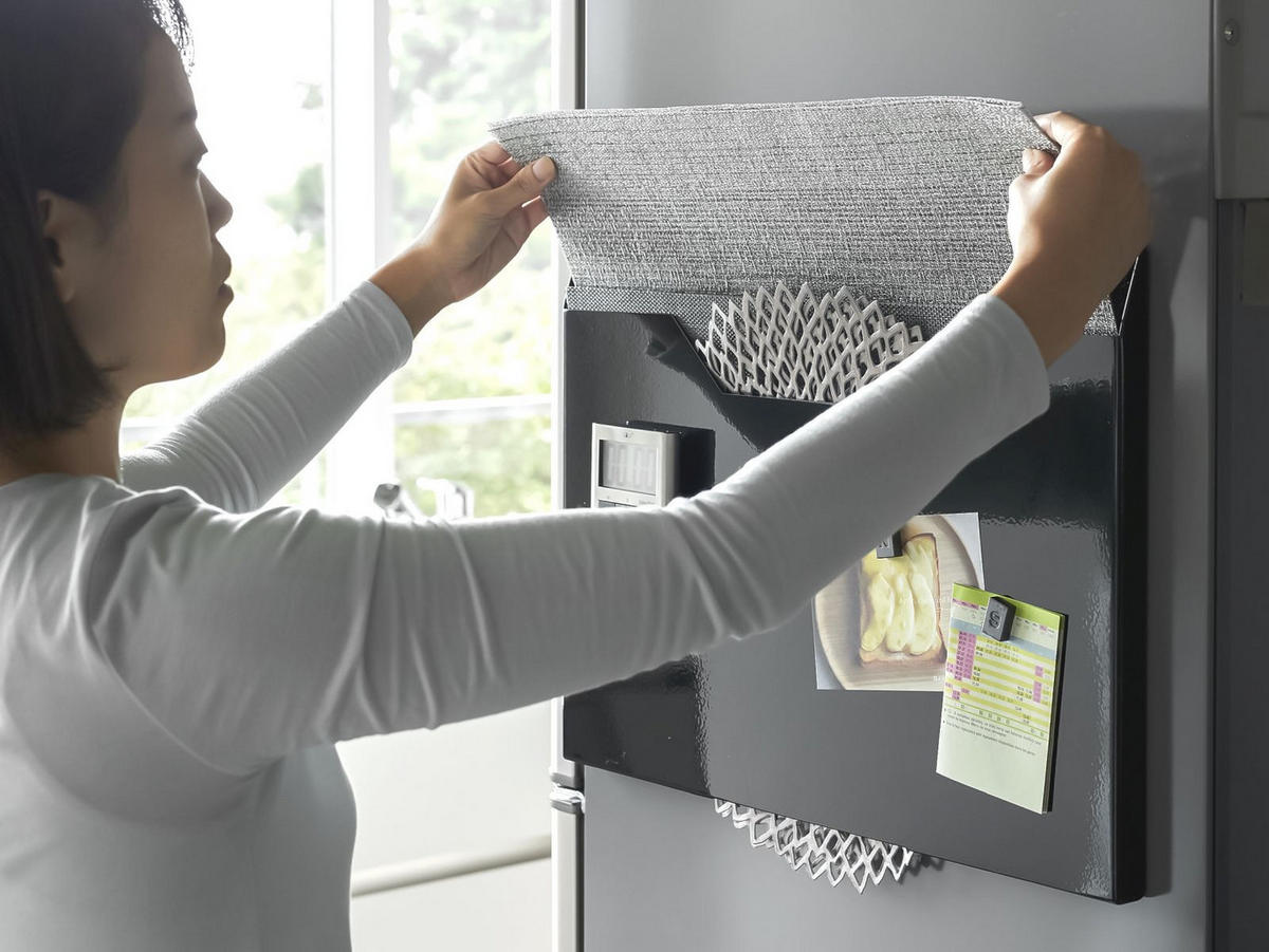 TISCHSET-AUFBEWAHRUNG Tower schwarz 50/36/3 cm - Schwarz, Metall (3/50/36cm) - Yamazaki