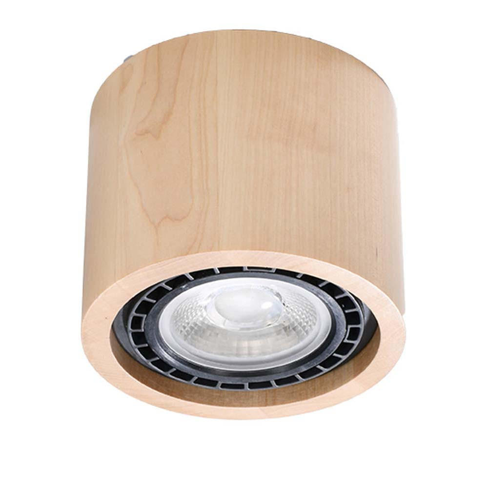 Sollux Lighting Deckenleuchte Braun 14x10x14 cm