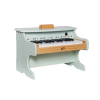 KINDERKLAVIER Spielzeugklavier Farbe Mintgrün - Grün, Holzwerkstoff (25/42cm) - Coemo