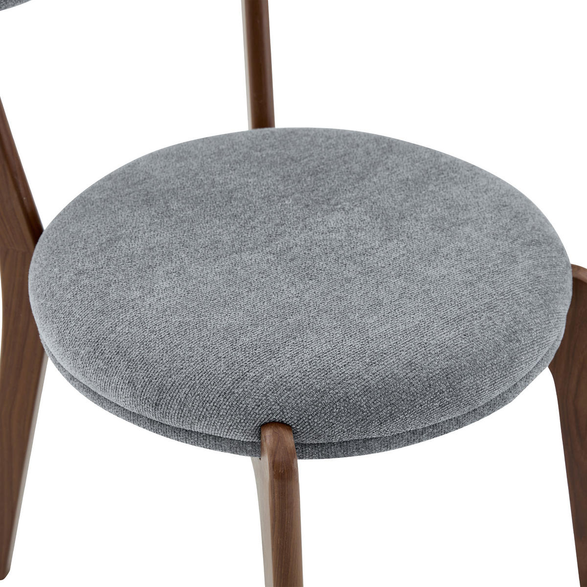STUHL-SET DE-36455 4 Stück mit Metallgestell Grau - Grau, Metall (55.5/84/48.5cm) - ComfortXL