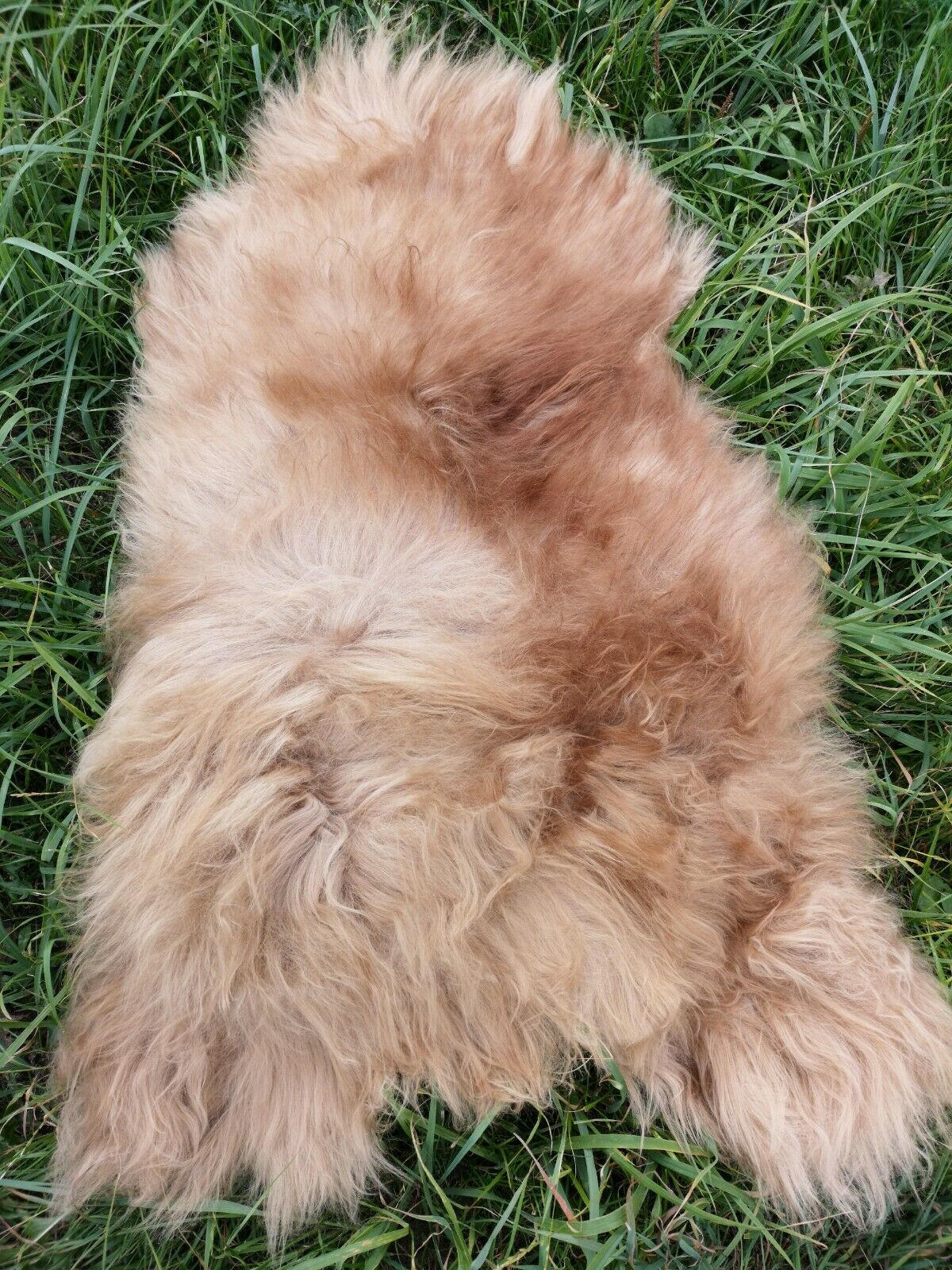 FELL Island Schaffell Braun ca. 115 cm - Hellbraun/Braun, Fell (65/115cm) - Provellus