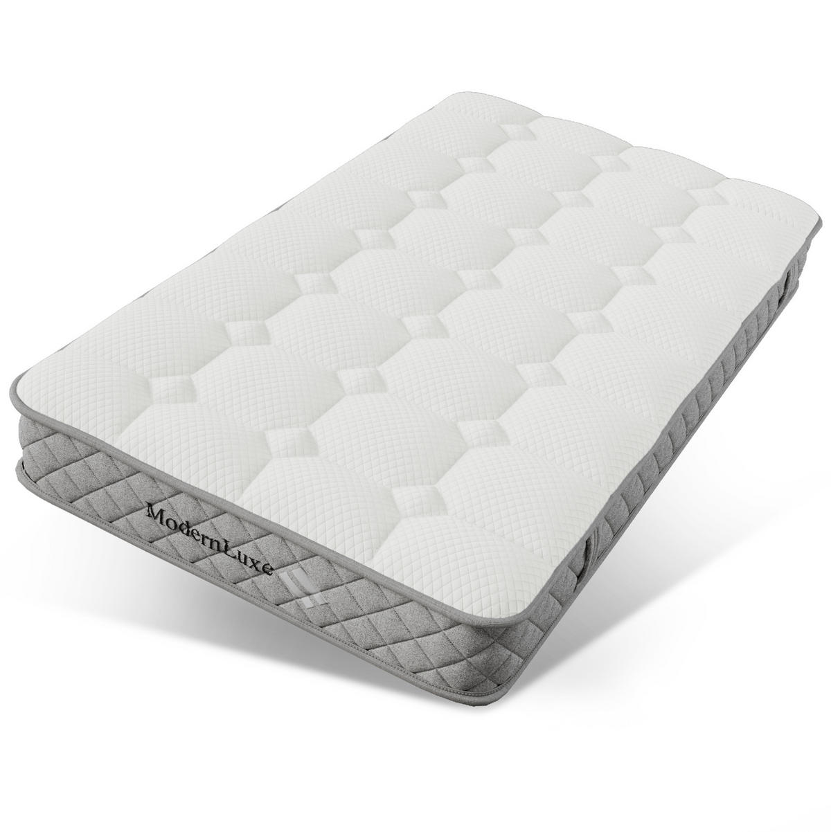 DNEVNI krevet od drva 90x200 cm bijeli s LED rasvjetom, USB i Type-C priključcima te ladicama i policama - bijela, drvni materijal (90/200cm) - Modfu
