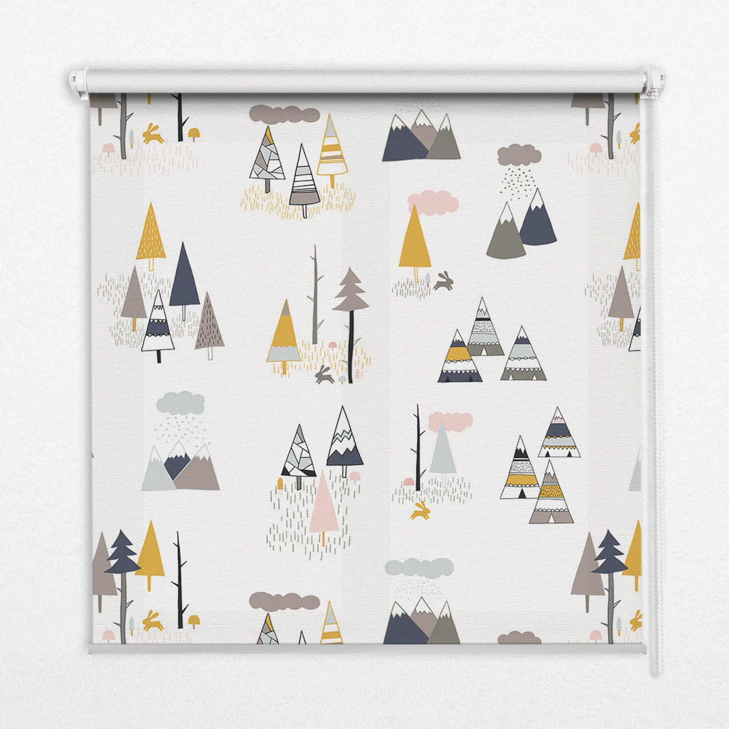 TULUP VNITŘNÍ roleta - okenní roleta - roleta - 100x140 cm - Roční období