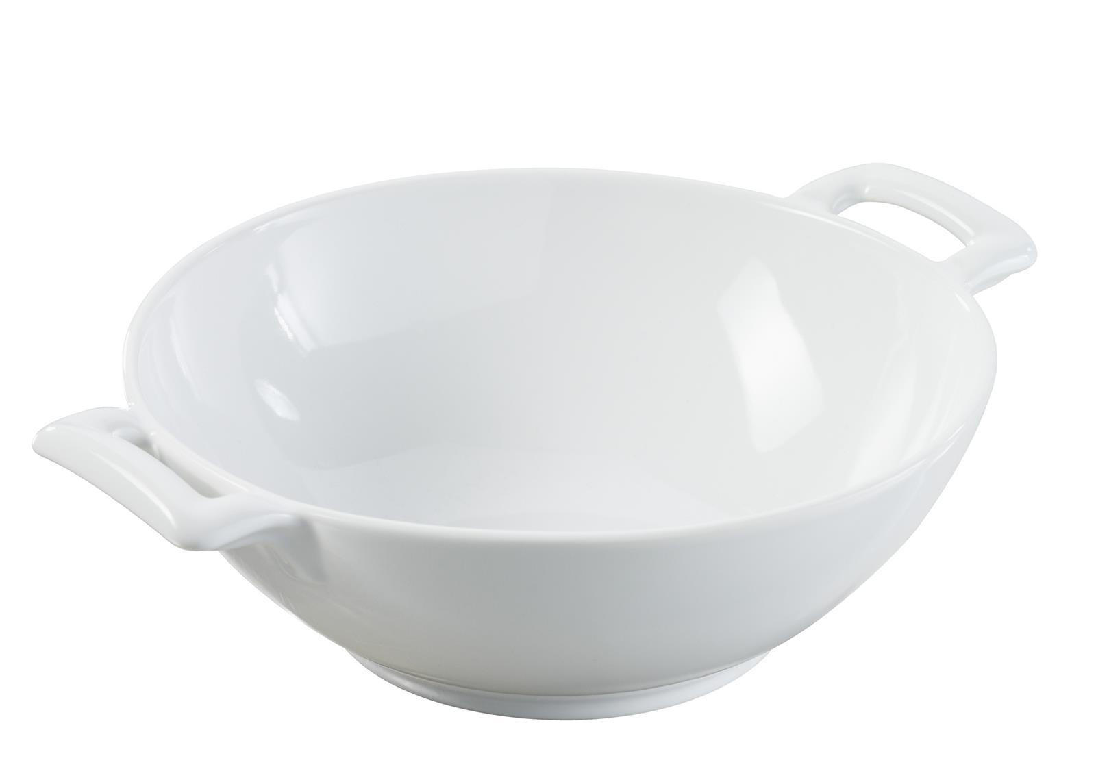 WOK 50 cl KLEIN Weiss - Weiß, Keramik (16cm) - Revol Porcelaine France