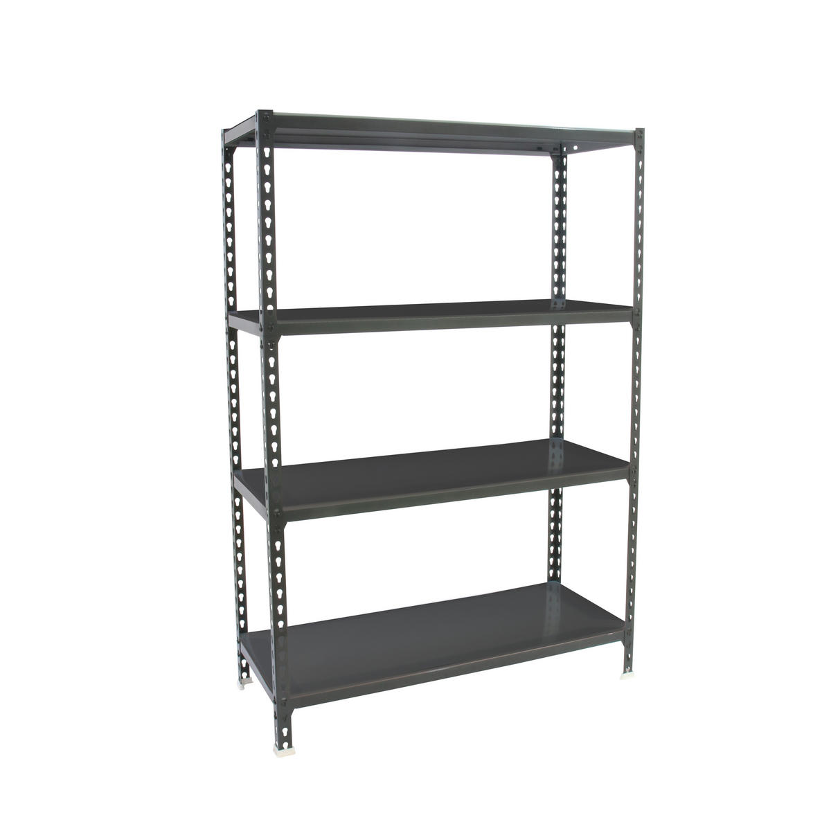 SCHWERLASTREGAL Mid Metal Shark HxBxT 150 x 120 x 30 cm Fachlast 200 kg Anthrazit - Anthrazit, Metall (120/150/30cm) - PROREGAL