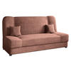 SCHLAFSOFA Jonas Cord - Rosa, Holz/Textil (195/86/87cm)