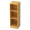 REGAL - 3 Ordnerhöhen 40/40,6/127 cm in Buchefarben - Buchefarben, Holzwerkstoff (40.6/127/40cm) - bümö