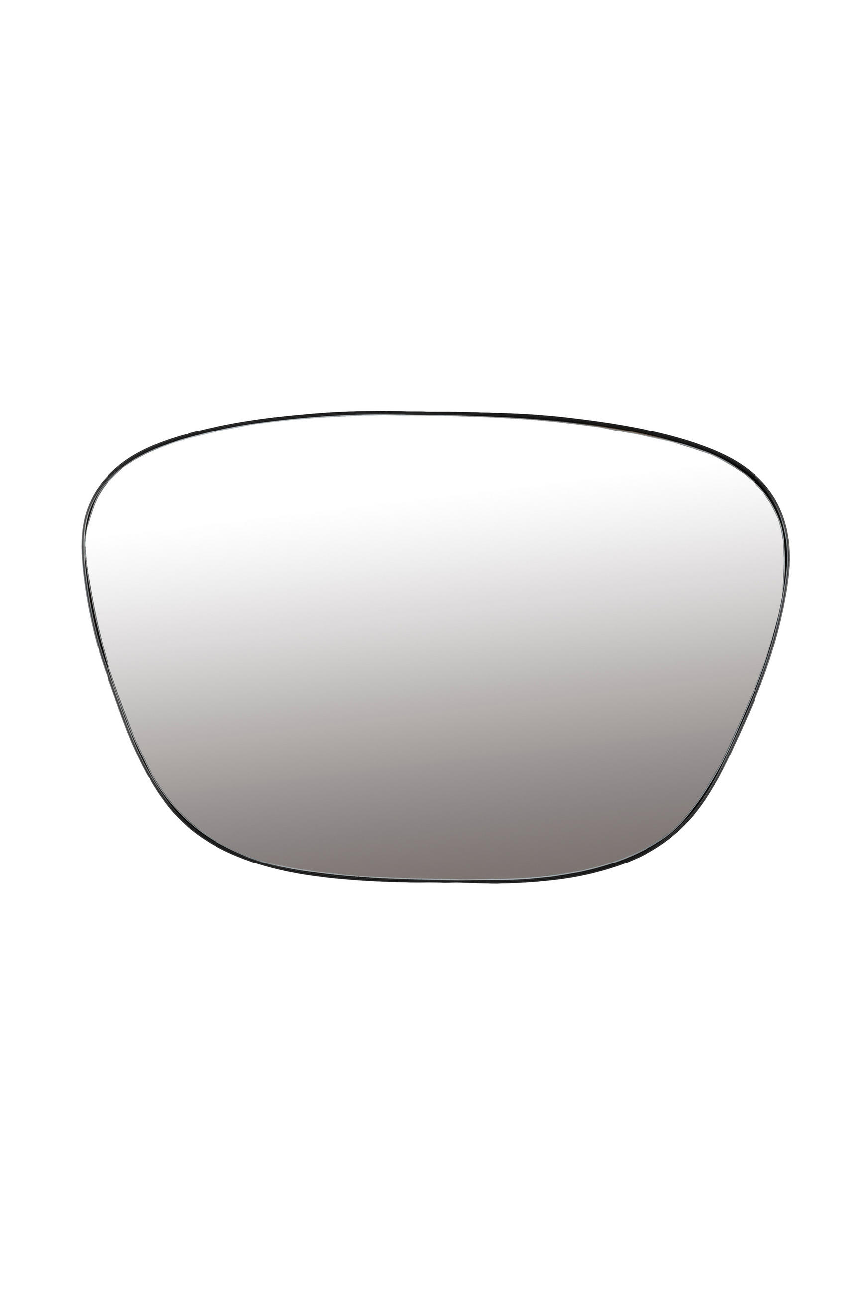SPIEGEL Lina - Schwarz - 60/40/4 cm - Schwarz, Metall (40/4/60cm)