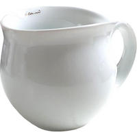 KAFFEEBECHER XXL white - Weiß, Keramik (0.6L) - Luigi Colani Porzellan
