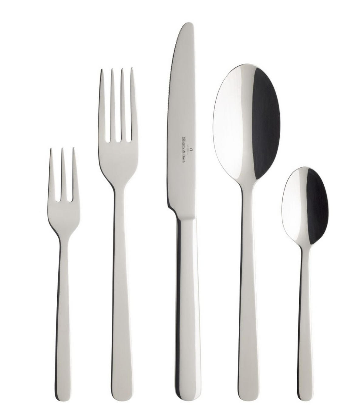 TAFELBESTECK Louis silber 30er Set - Silberfarben, Metall - Villeroy & Boch