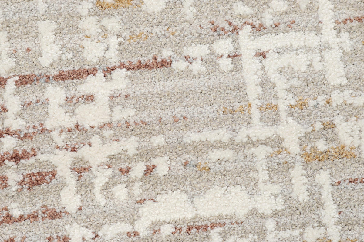 TEPPICH TREND Creme 120/170 cm - Creme, Textil (120/170cm) - Tapiso