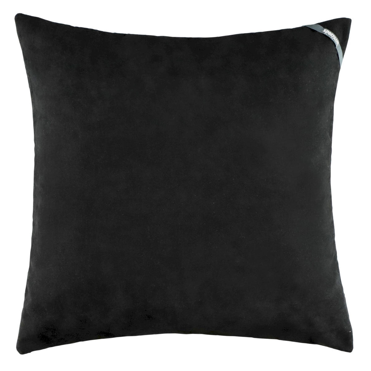 ZIERKISSENHÜLLE SPOT - Schwarz, Textil (50/50cm) - Sportalm Kitzbühel