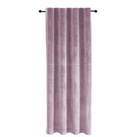 VORHANG Kräuselband Samt 140/145 cm altrosa - Altrosa, Textil (140/145cm) - TiborTex