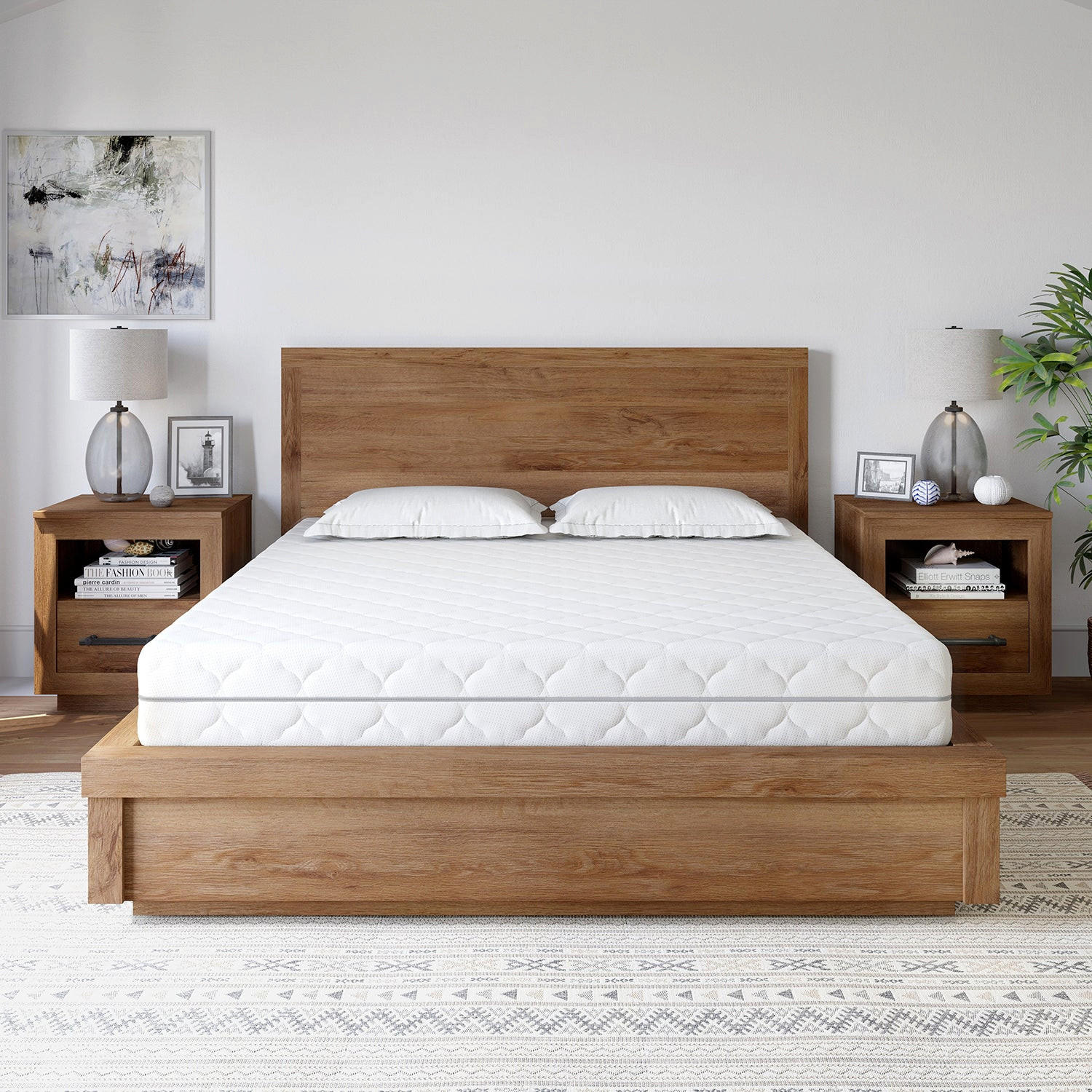 Thumbnail - Mister Sandman Taschenfederkernmatratze, Weiß, Textil, H2, Füllung: Taschenfederkern, Rechteckig, 80x200 cm, Oeko-Tex® S...