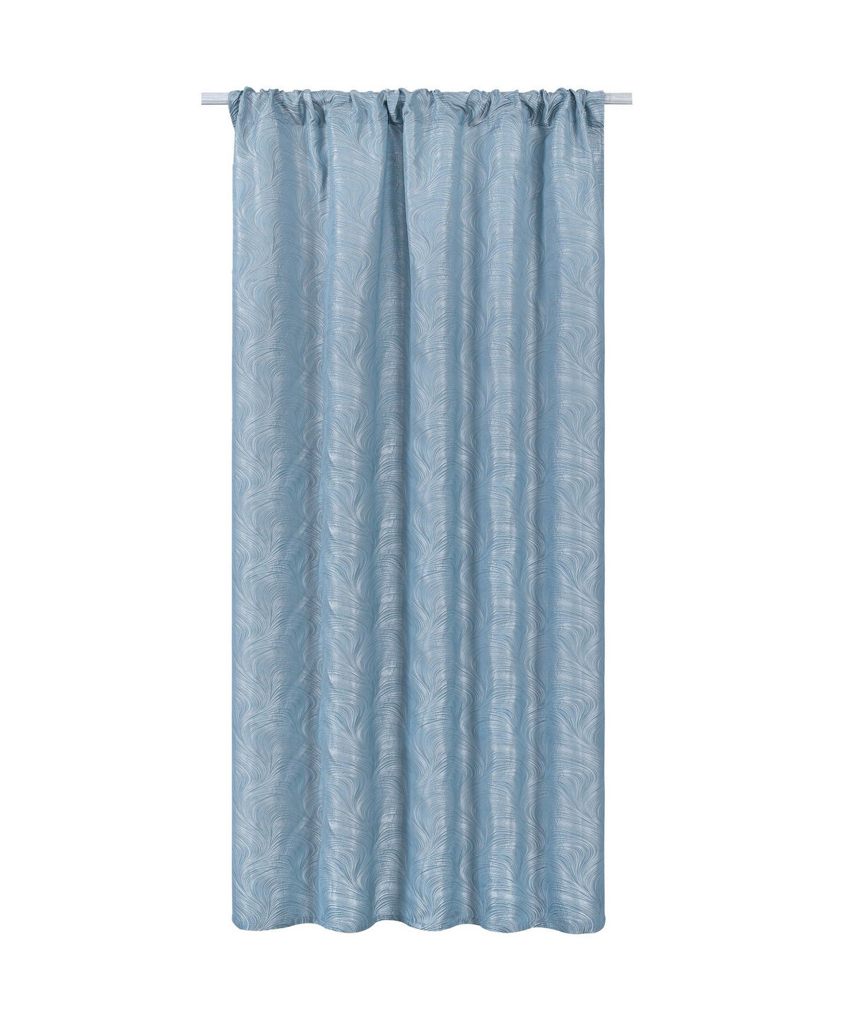 VORHANG Floah - Blau, Textil (140/1/250cm) - home&you