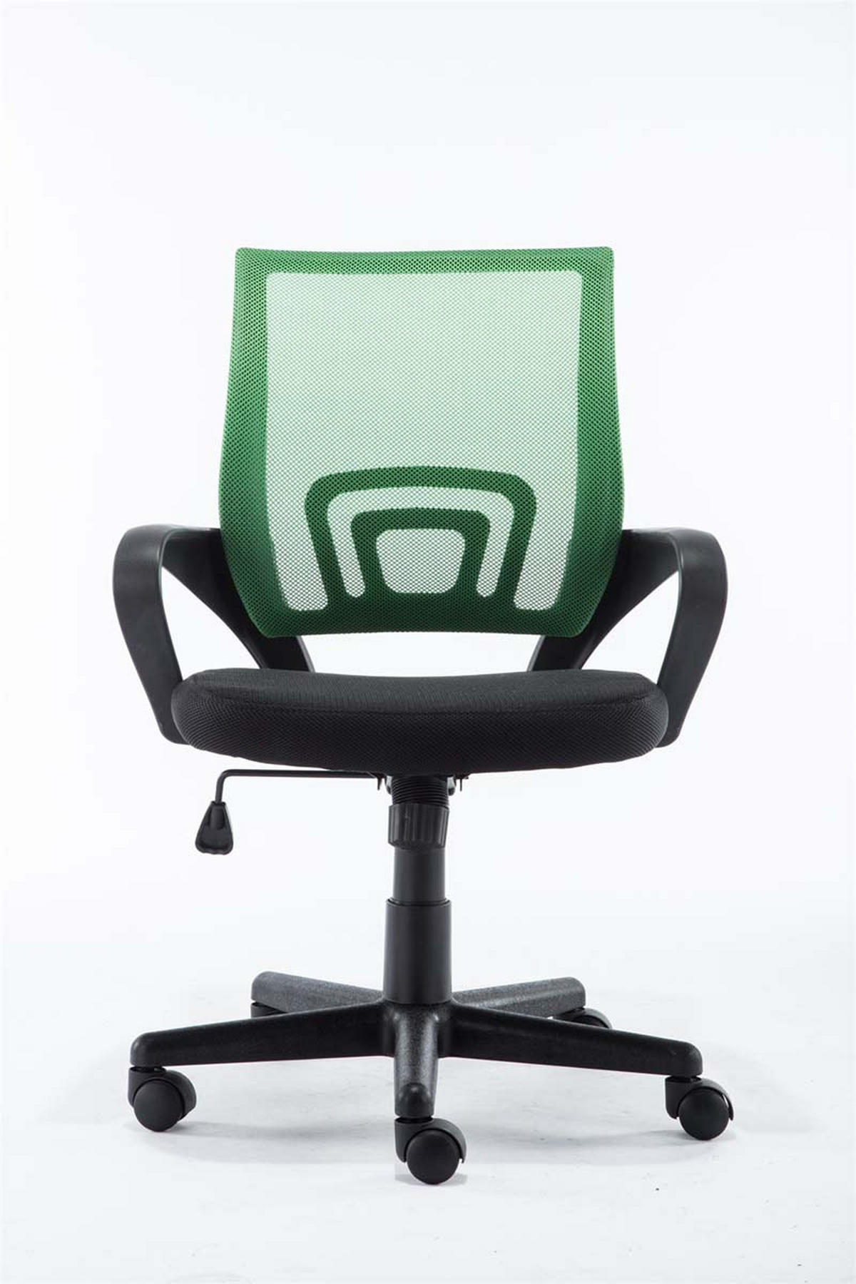 BÜROSTUHL Genf mit Netzbezug, Grün - Grün, Kunststoff/Textil (56/100/54cm) - TPFLiving