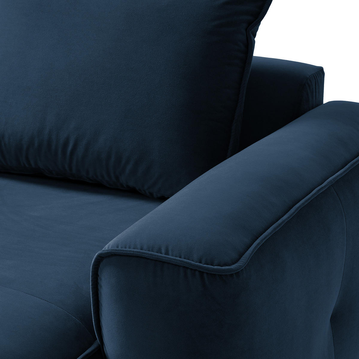 MODULLONGCHAIR - Dunkelgrau, Holz/Textil (170/82/105cm) - home24