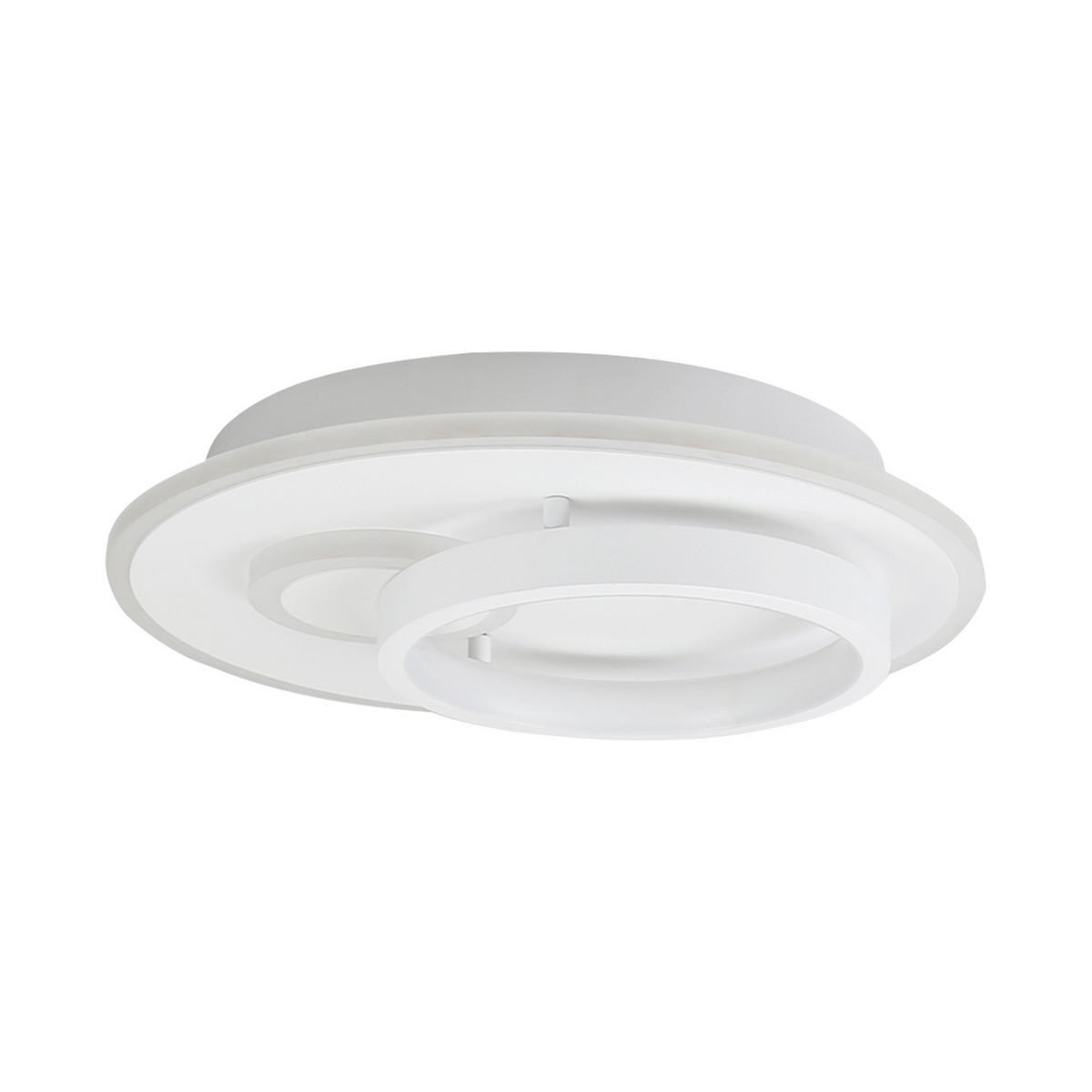 LED-DECKENLEUCHTE Peter 31 cm - Weiß, Kunststoff (31/31/8.5cm) - Nettlife