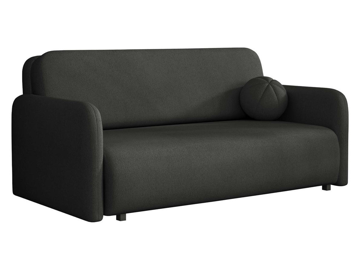 SCHLAFSOFA Viva Sun IV - Schwarz, Holz/Textil (170/85/103cm) - MIRJAN24