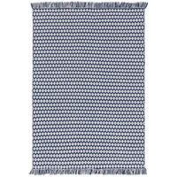TEPPICH aus recyceltem Material Morty Dunkelblau 200x300 cm - Blau, Textil (200/1cm) - KUNSTLOFT