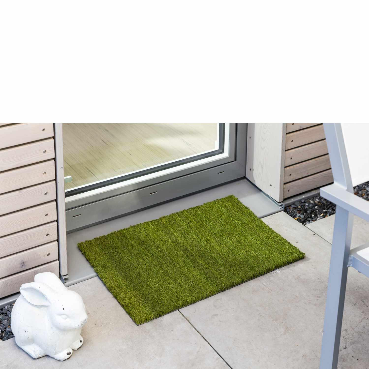 KOKOSMATTE MIT NATURFASERN KEIRA - Grün, Textil (40/60cm) - Astra