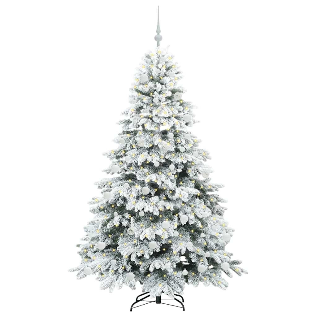 vidaXL Weihnachtsbaum Weiß 180 cm