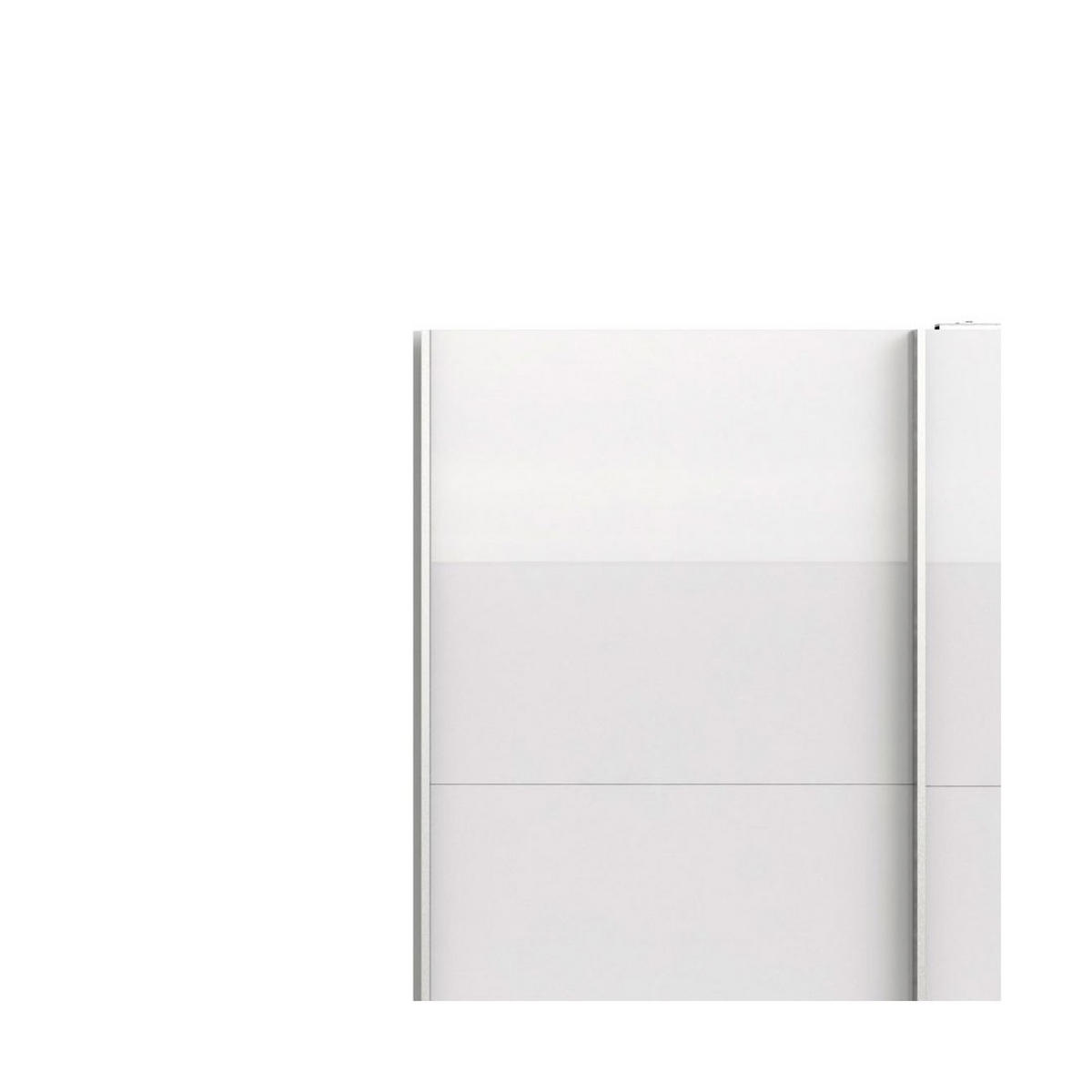 GARDEROBENSCHRANK weiß - Weiß, Holzwerkstoff (122/220/62cm) - ebuy24