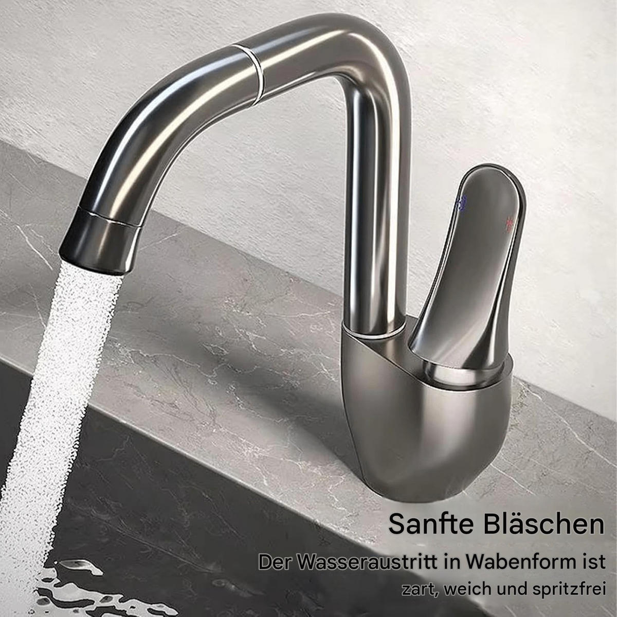 BADEZIMMERARMATUR, 22 x 7,5 cm, weiß - Weiß, Metall (25/7/19cm) - Vallsero