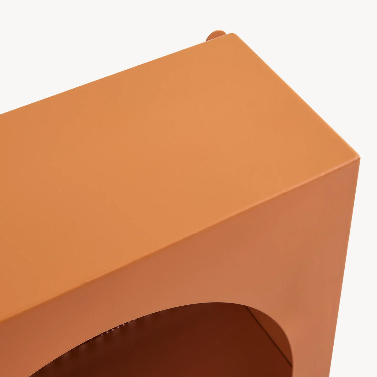 WANDREGAL Jäller I. - Orange, Metall (30/40/13cm) - [en.casa]