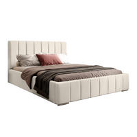 POLSTERBETT ALVORA 120x200 cm, Creme - Creme, Textil (200/120cm) - Fedve