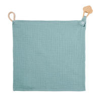 KUSCHELTUCH Musselin Eis Mint - Mintgrün, Textil (30/1/30cm) - nordic coast company