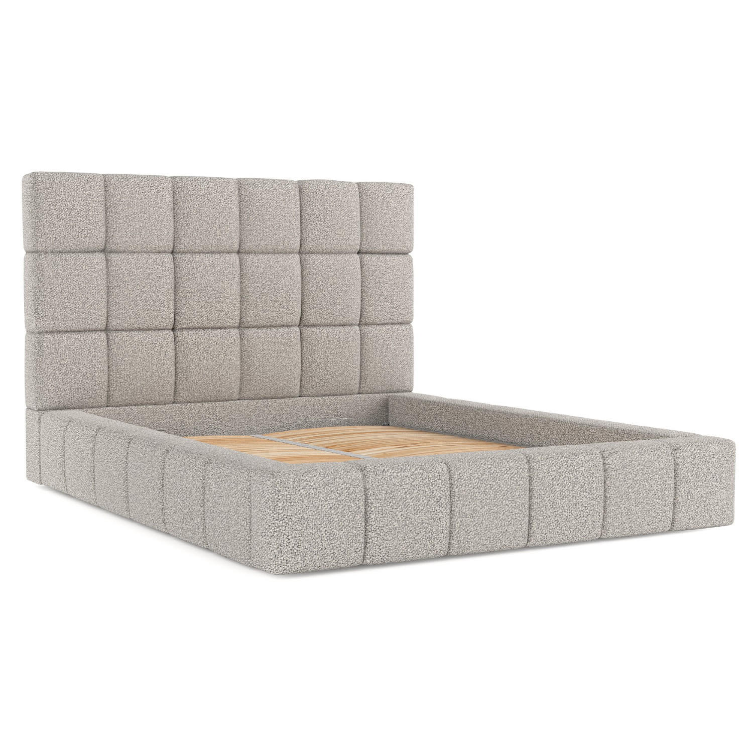 AltaBeds Polsterbett Grau 180x200 cm