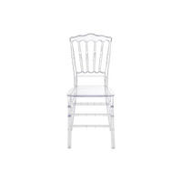 STUHL - 40 cm x 45 cm - Plastik - Transparent - AMBELON - Transparent, Kunststoff (40/91/45cm) - Vente-Unique