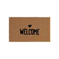 FUSSMATTE AUßEN POWER FLOCK - Sandfarben, Textil (45/75cm) - Astra