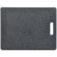 SCHNEIDEBRETT Granit 37/28 cm - Anthrazit, Kunststoff (28/37cm) - ZELLER