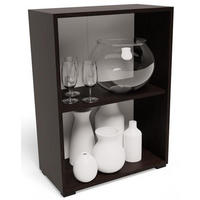 BÜCHERREGAL 80 EX3 Wenge 60/30/80 cm - Wengefarben, Holzwerkstoff (60/80/30cm) - Matkam Möbel