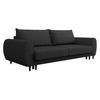 SCHLAFSOFA Sonia - Anthrazit/Schwarz, Holz/Textil (251/76/95cm) - MIRJAN24